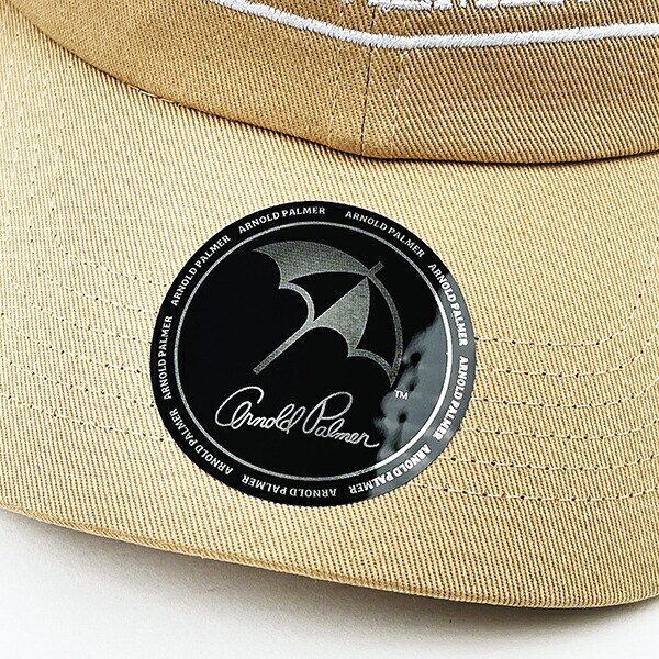Arnold Palmer(アーノルドパーマー) ラインロゴキャップ (ベージュ) 帽子 アパレル
