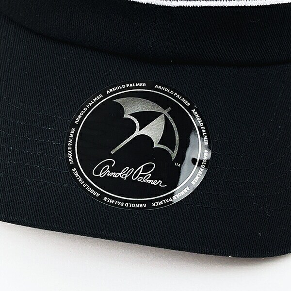 Arnold Palmer(アーノルドパーマー) ラインロゴキャップ (ブラック) 帽子 アパレル