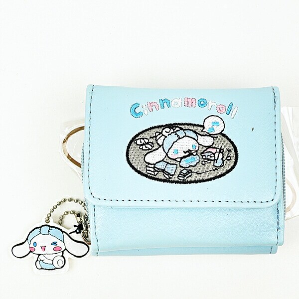 サンリオ シナモロール 財布 (ブルー) シナモン Sanrio
