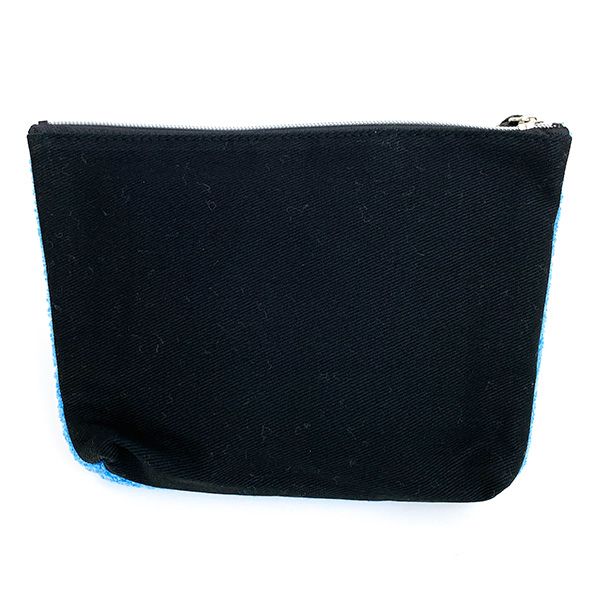 ディズニー アラジン ジーニー サガラポーチ サガラ刺繍 小物入れ 学校 オフィス ブルー