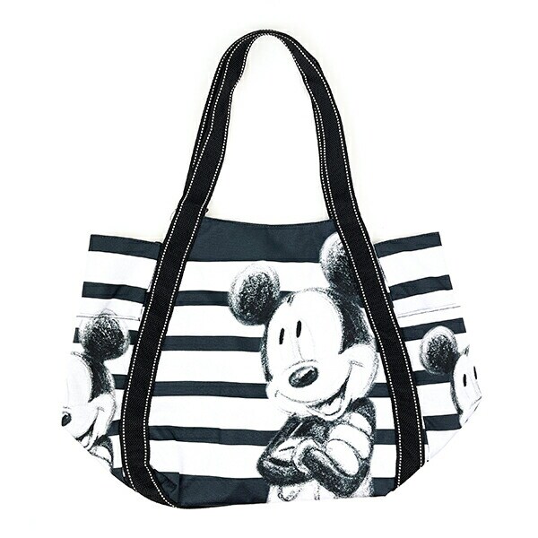 ディズニー ミッキーマウス バルーントートバッグ(モノクロ) Disney