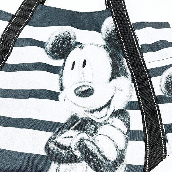 ディズニー ミッキーマウス バルーントートバッグ(モノクロ) Disney