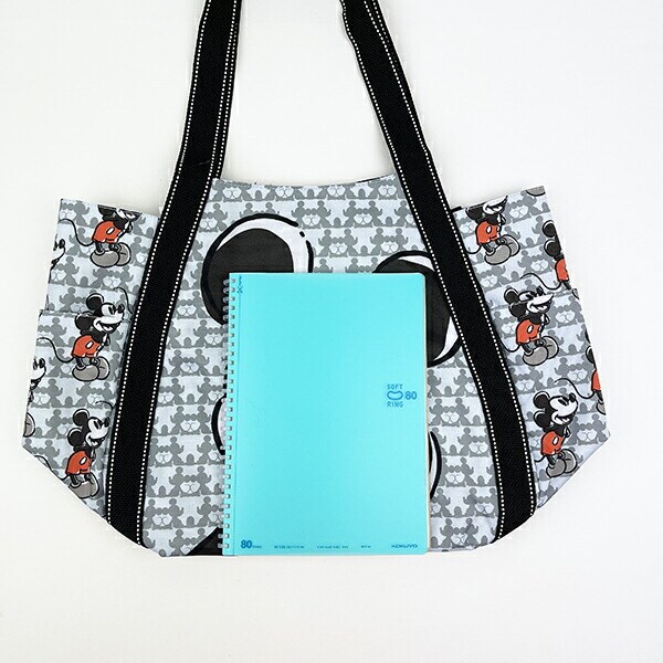 ディズニー ミッキーマウス バルーントートバッグ(グレー) Disney