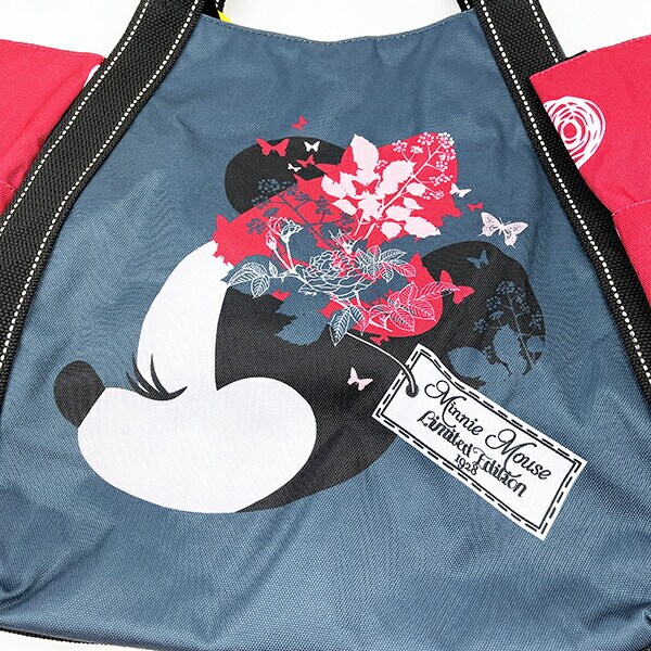 ディズニー ミニーマウス バルーントートバッグ(グレー) Disney