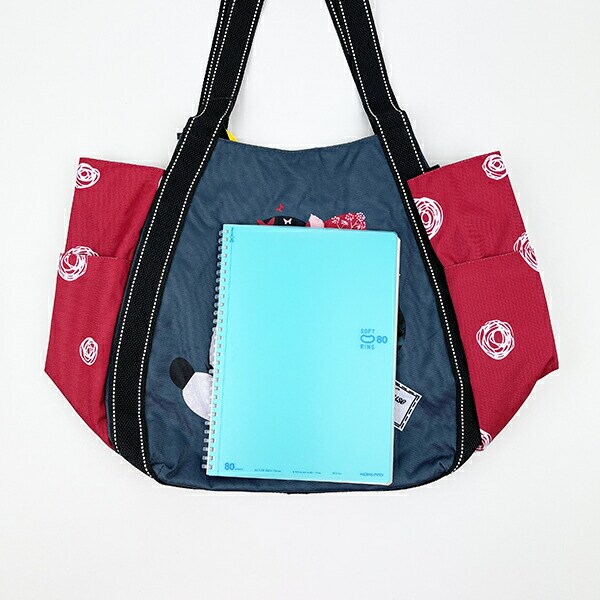 ディズニー ミニーマウス バルーントートバッグ(グレー) Disney