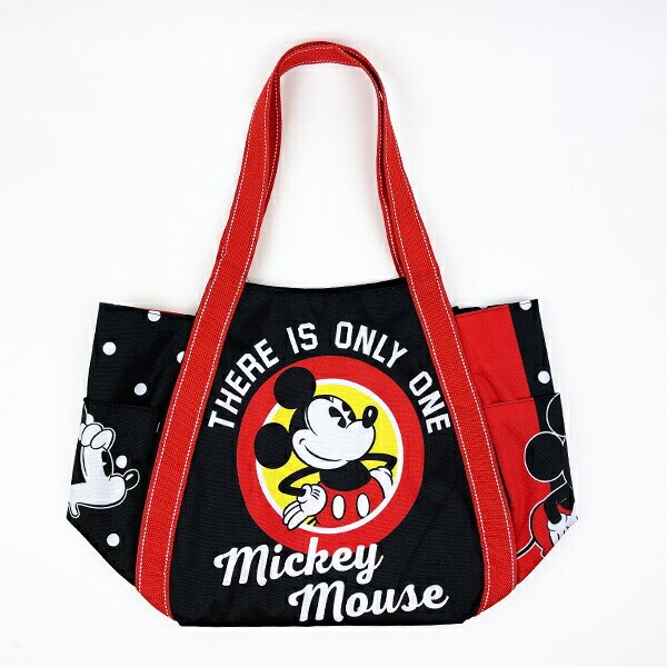 ディズニー ミッキーマウス バルーントートバッグ(ブラック) Disney