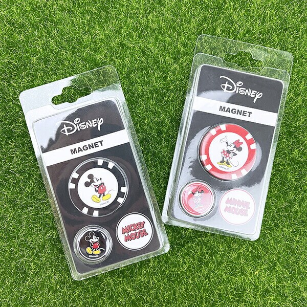 ディズニー ミッキーマウス マグネットコイン ゴルフ用品