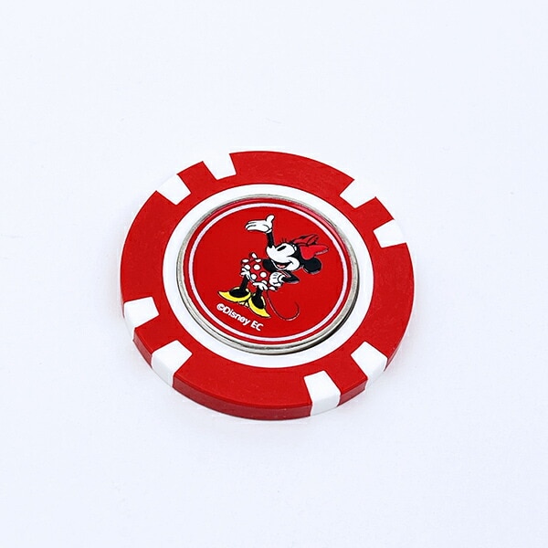 ディズニー ミニーマウス マグネットコイン ゴルフ用品