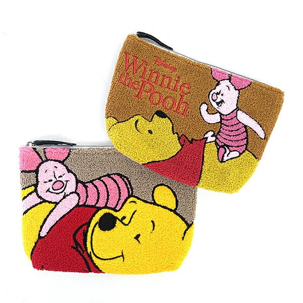 ディズニー くまのプーさん さがらポーチ(ブラウン) Disney