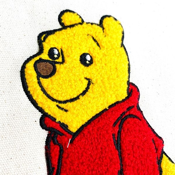 ディズニー くまのプーさん キャンパスさがら刺繍トートバッグ Disney