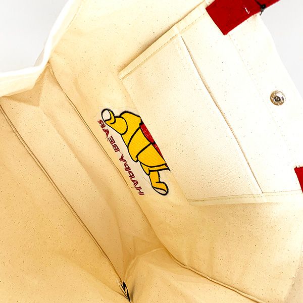 ディズニー くまのプーさん キャンパスさがら刺繍トートバッグ Disney