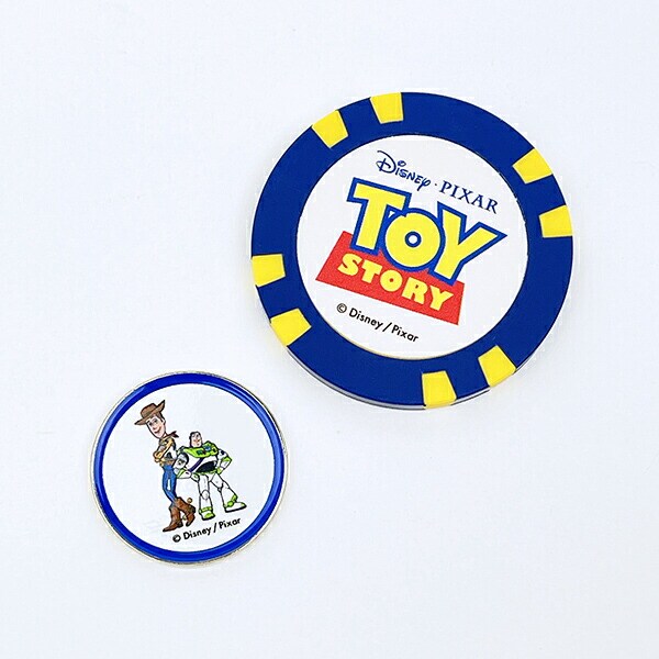 ディズニー トイストーリー マグネットコイン ゴルフ用品 Disney