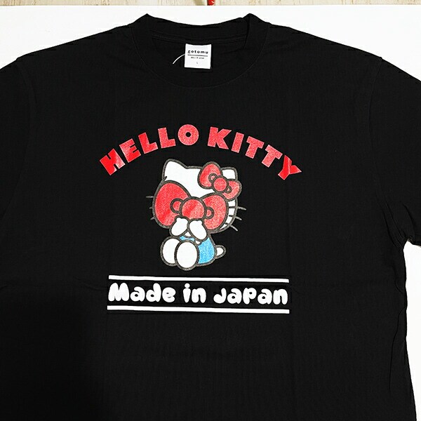 サンリオ ハローキティ Tシャツ(L) ブラック アパレル 日本製 Sanrio