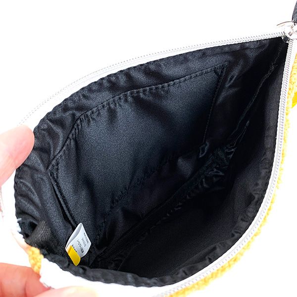 カカオフレンズ KAKAO FRIENDS ライアン サガラポーチ サガラ刺繍 小物入れ 学校 オフィス オレンジ