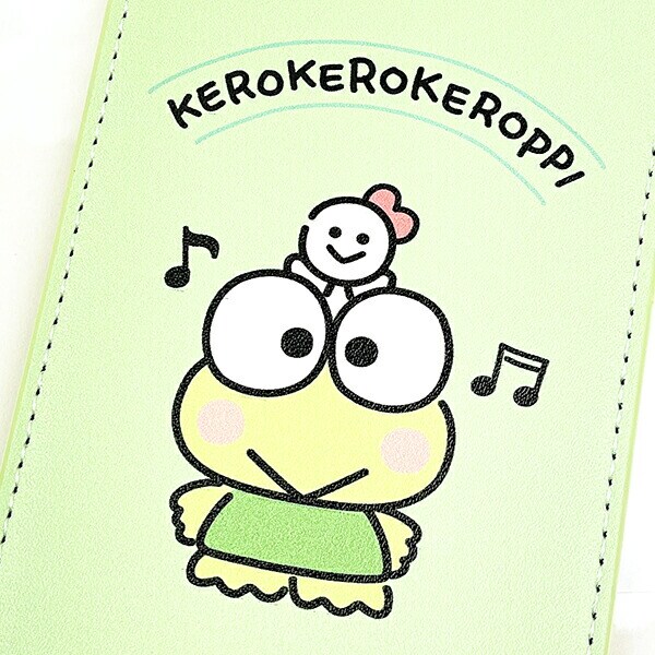 サンリオ けろけろけろっぴ パスケース (グリーン) 定期入れ  Sanrio