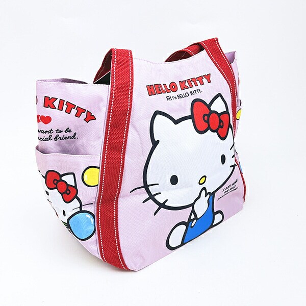 サンリオ ハローキティ バルーントートバッグ (おすわりピンク) Sanrio