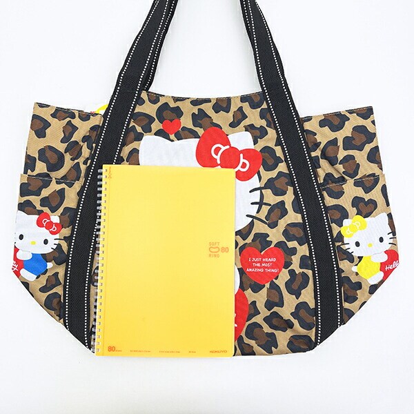 サンリオ ハローキティ ハート バルーントートバッグ レオパード Sanrio