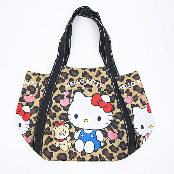 サンリオ ハローキティ 二人 バルーントートバッグ レオパード Sanrio