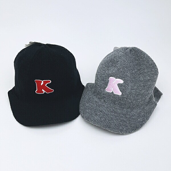 サンリオ ハローキティ ニットキャップ ブラック 帽子 アパレル Sanrio