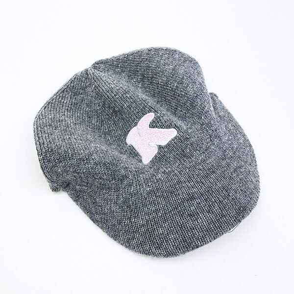 サンリオ ハローキティ ニットキャップ グレー 帽子 アパレル Sanrio