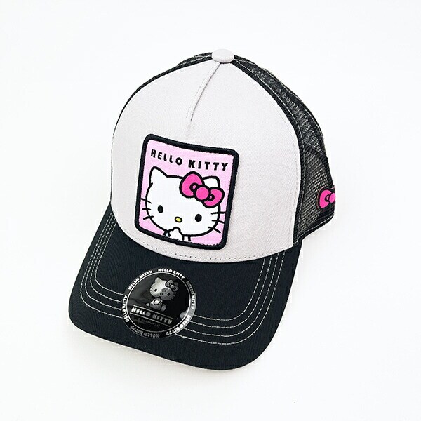 サンリオ ハローキティ キャップ (グレー) 帽子 アパレル Sanrio