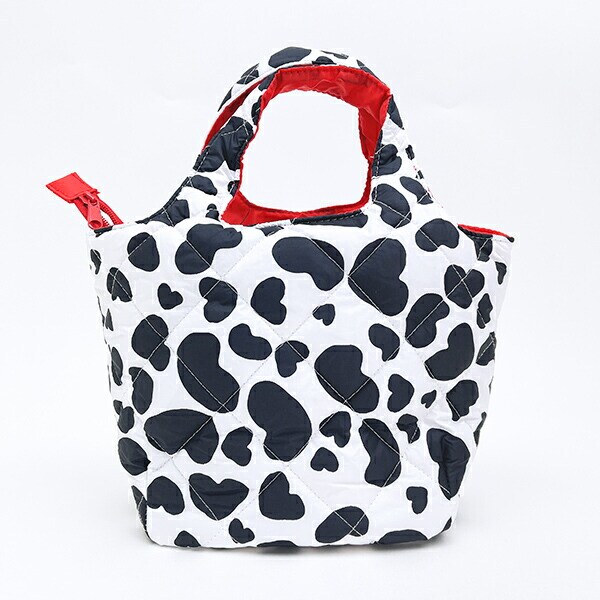 サンリオ ハローキティ 中綿ミニトートバッグ うし総柄 ランチ Sanrio
