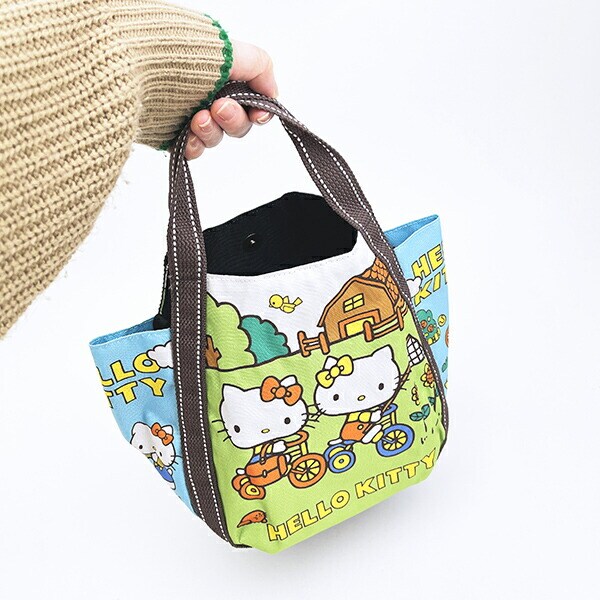 サンリオ ハローキティ ミニバルーントートバッグ (おさんぽキティ) Sanrio