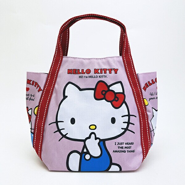 サンリオ ハローキティ ミニバルーントートバッグ (おすわりピンク) Sanrio