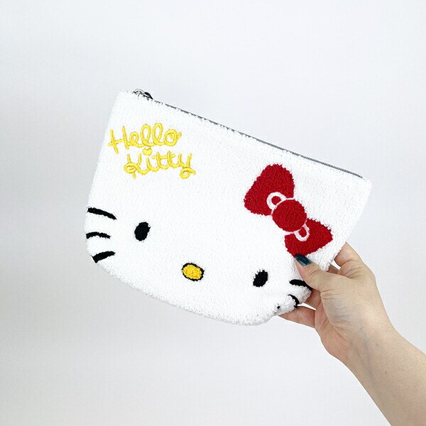 サンリオ ハローキティ サガラポーチ ホワイト Sanrio