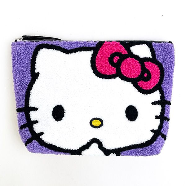 サンリオ ハローキティ サガラポーチ パープル SANRIO
