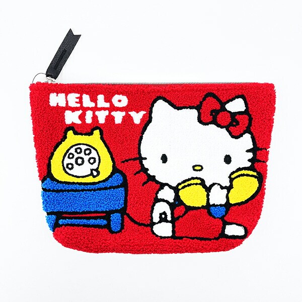 サンリオ ハローキティ サガラポーチ レッド Sanrio
