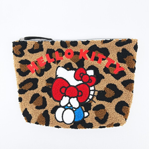 サンリオ ハローキティ さがらポーチ レオパード 目隠し Sanrio