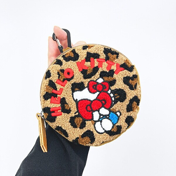 サンリオ ハローキティ サークルさがらポーチ レオパード 目隠し Sanrio