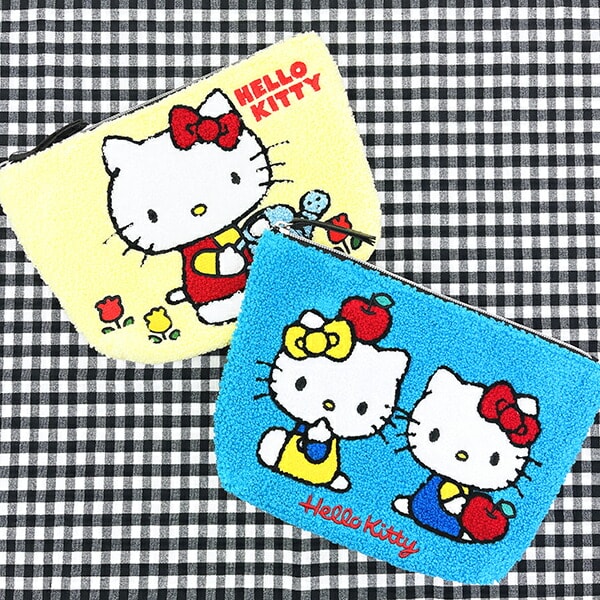サンリオ ハローキティ さがらポーチ ブルー Sanrio