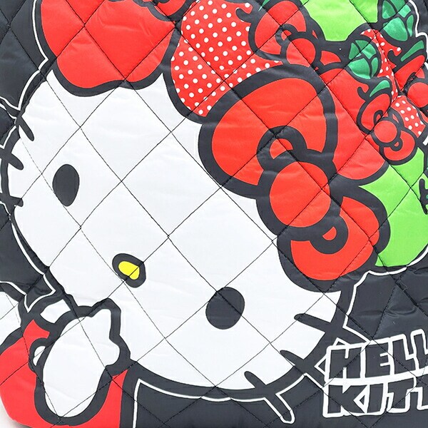 サンリオ ハローキティ 中綿キルティングトートバッグ(大) りんごキティ Sanrio