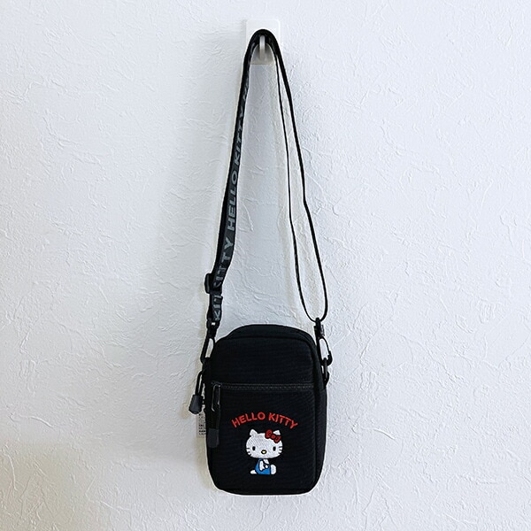 サンリオ ハローキティ ミニショルダーバッグ (ブラック) Sanrio