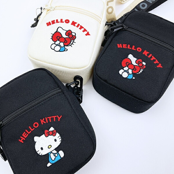 サンリオ ハローキティ ミニショルダーバッグ (ブラック) Sanrio