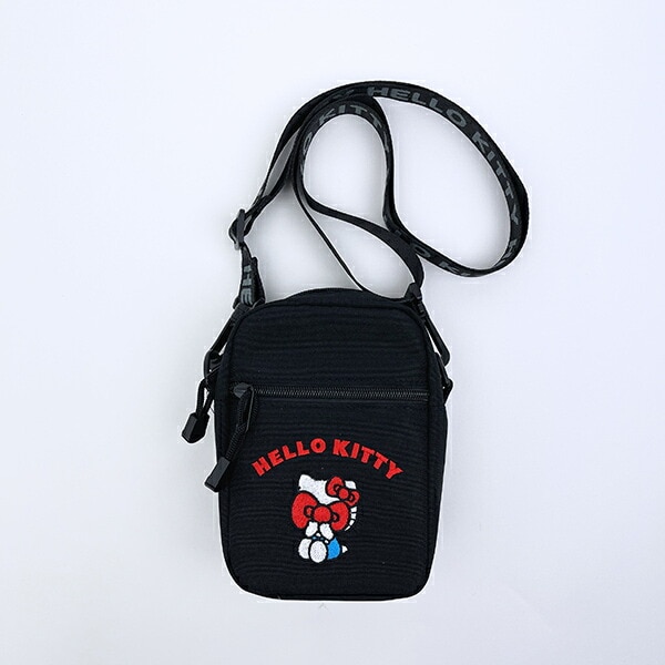 サンリオ ハローキティ 目隠しミニショルダーバッグ (ブラック) Sanrio