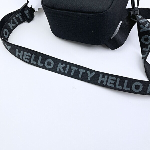 サンリオ ハローキティ 目隠しミニショルダーバッグ (ブラック) Sanrio