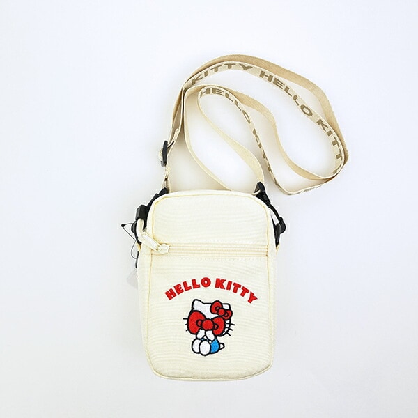 サンリオ ハローキティ 目隠しミニショルダーバッグ (アイボリー) Sanrio