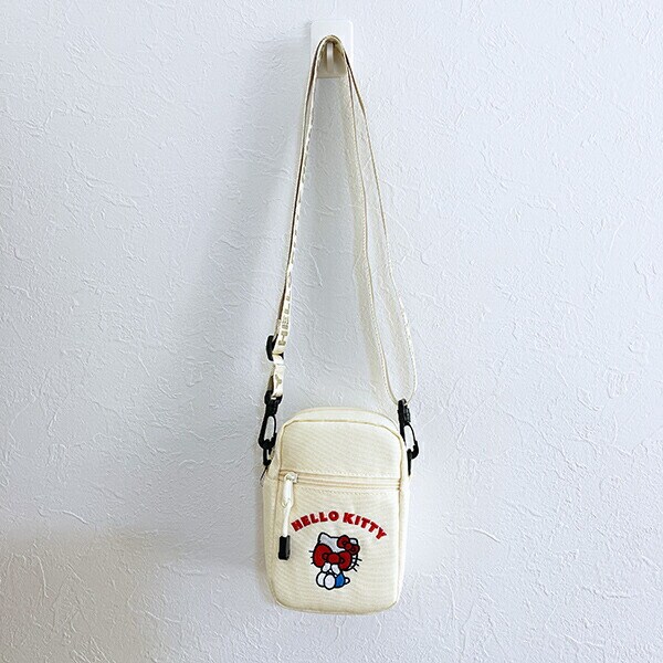 サンリオ ハローキティ 目隠しミニショルダーバッグ (アイボリー) Sanrio