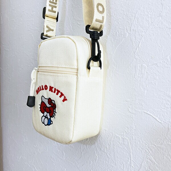 サンリオ ハローキティ 目隠しミニショルダーバッグ (アイボリー) Sanrio