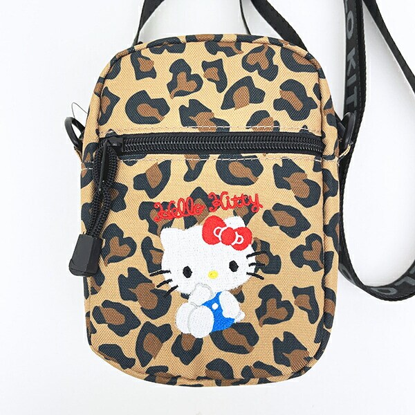 サンリオ ハローキティ 全身 ショルダーバッグ レオパード Sanrio