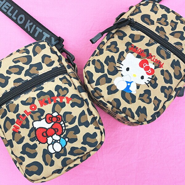 サンリオ ハローキティ 全身 ショルダーバッグ レオパード Sanrio