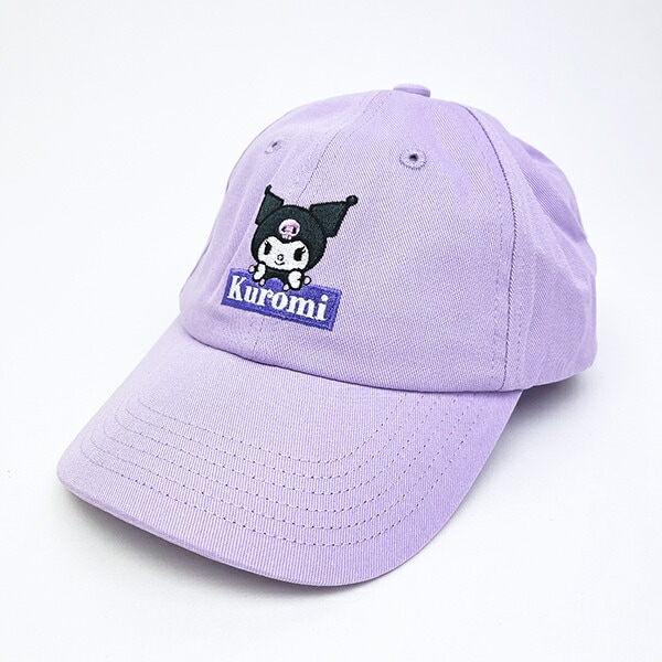 サンリオ クロミ キッズキャンプ パープル 帽子 Sanrio