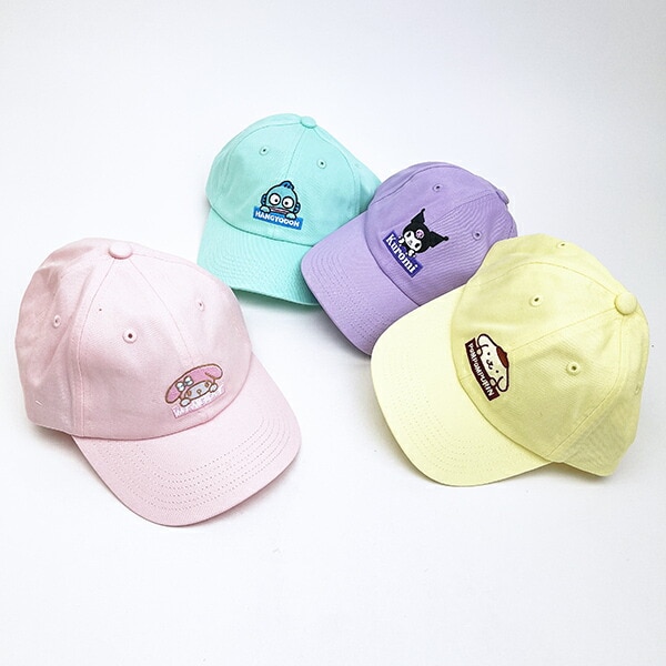 サンリオ クロミ キッズキャンプ パープル 帽子 Sanrio