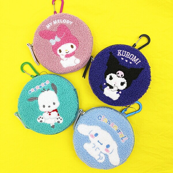 サンリオ クロミ サークル さがらポーチ (パープル) Sanrio