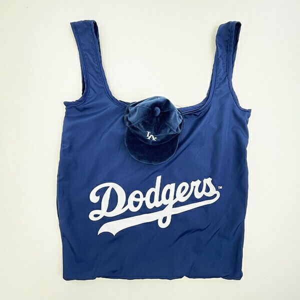 MLB(メジャーリーグ)  ドジャース キャップ型エコバッグ