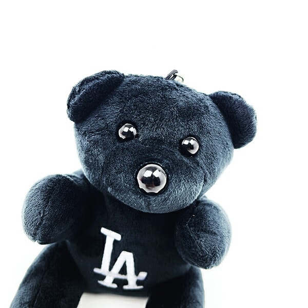 MLB(メジャーリーグ) ドジャース ベアキーホルダー(大) ブラック