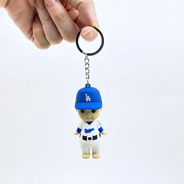 MLB(メジャーリーグ) ドジャース ユニフォームキーホルダー